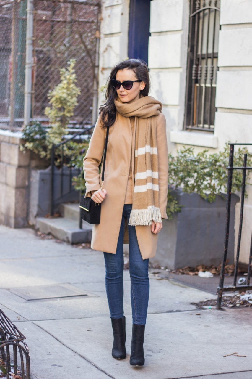 NYC Blogger: Setting goals and wearing camel with camel 7