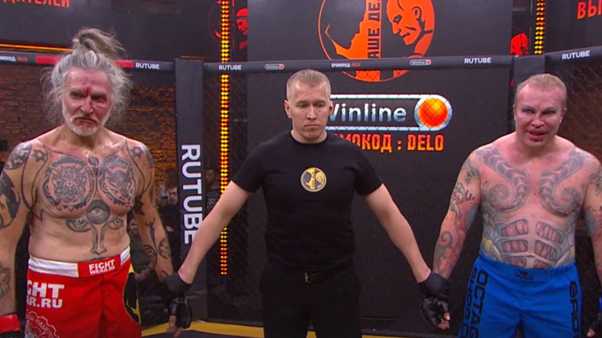 Бой Джигурды и Шпака завершился разбитыми до крови лицами Спорт