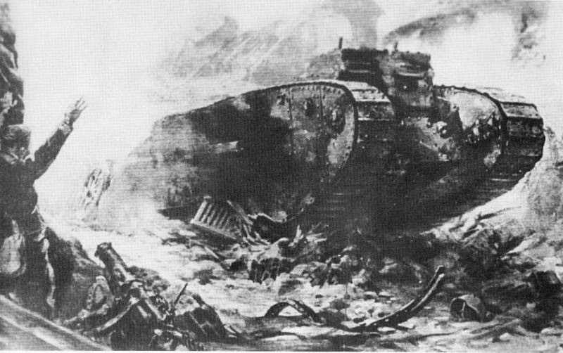 Танки в боях Великой войны