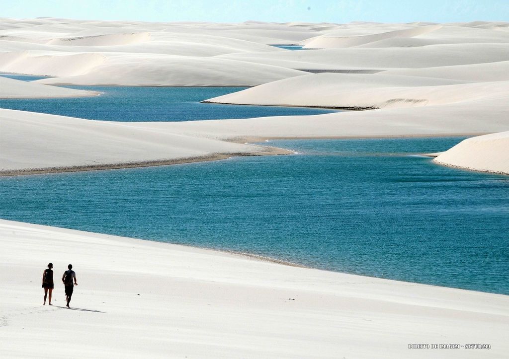 Уникальное место на Земле - водная пустыня Ленсойc-Мараньенсес