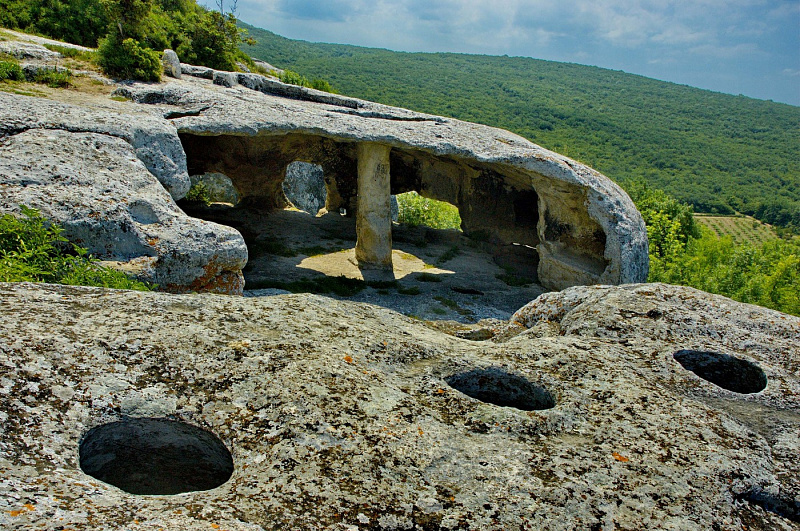 Эски-Кермен – древний каменный город в Крыму автотуризм