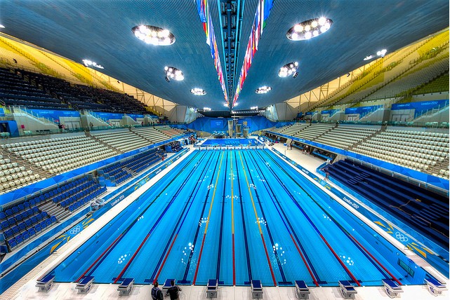 Водный Куб в Пекине, Китай авиатур