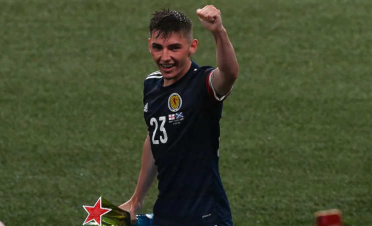 Гилмор признан лучшим игроком матча Англия — Шотландия на Евро-2020