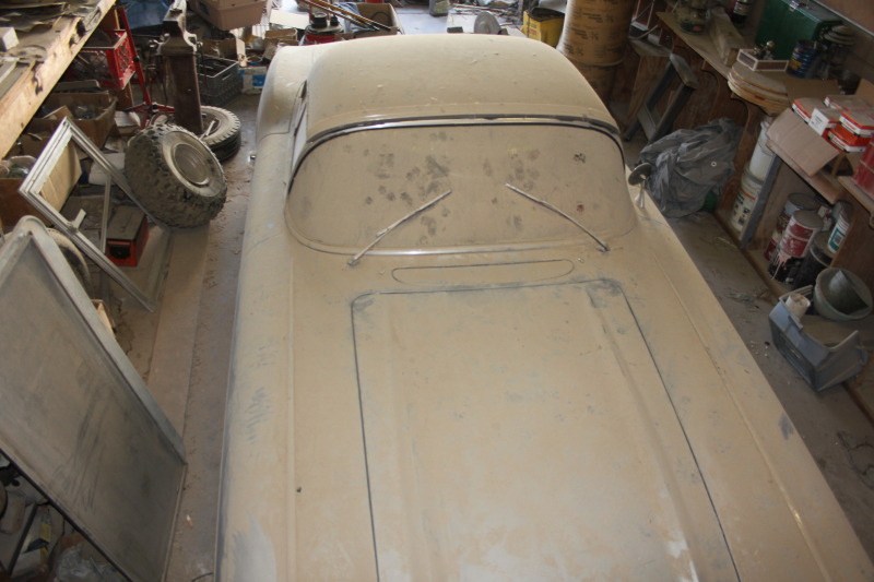 В штате Невада нашли Corvette, простоявший 44 года Corvette C1, chevrolet, corvette, general motors, находка, олдтаймер, ретро авто, спорткар
