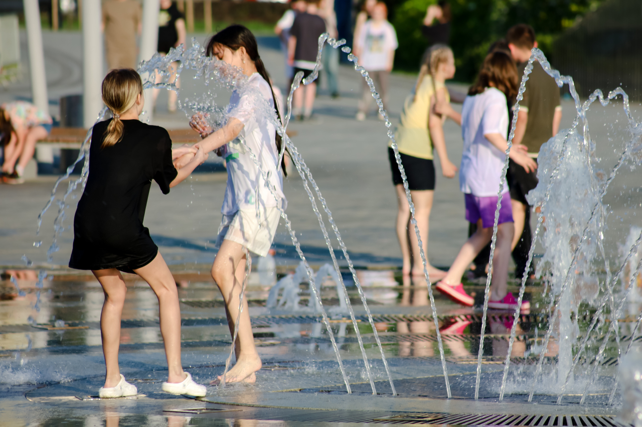 В Перми вводят штрафы за летние водные процедуры детей в фонтанах
