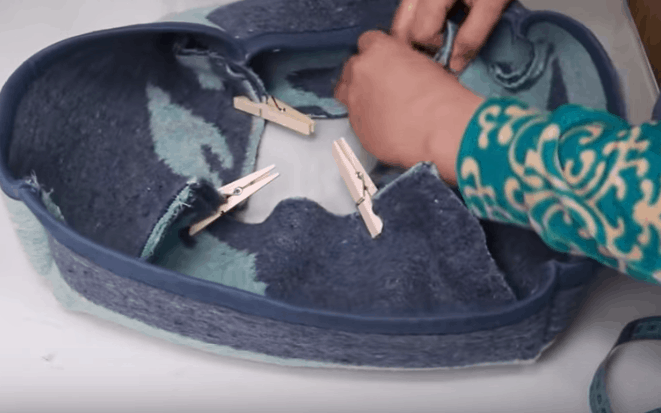 Практичная корзинка-органайзер для белья из ничего домашний очаг