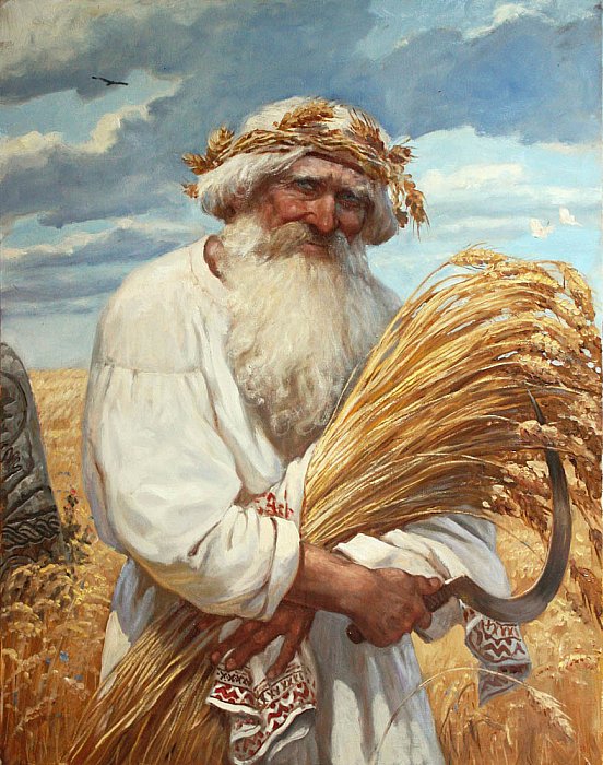 Славянская мифология и персонажи. Современный художник Андрей Шишкин живопись