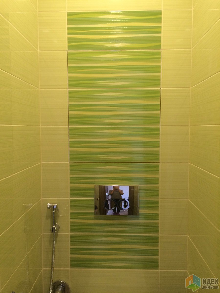 Наш маленький зеленый туалет (1 кв м) - готов!
