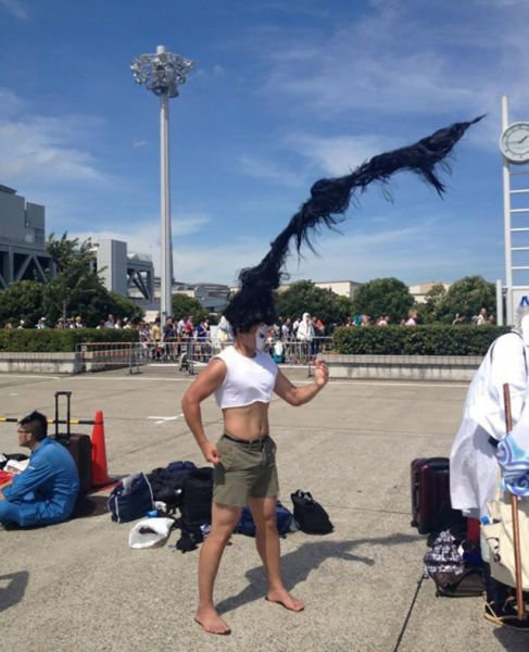 Причудливые и смешные стрижки и причёски 