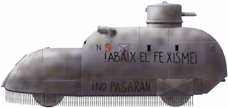 Просто «тизнаос». Самодельные бронеавтомобили гражданской войны в Испании оружие