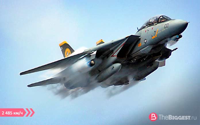 Очень быстрые самолеты: Grumman-F-14 Tomcat
