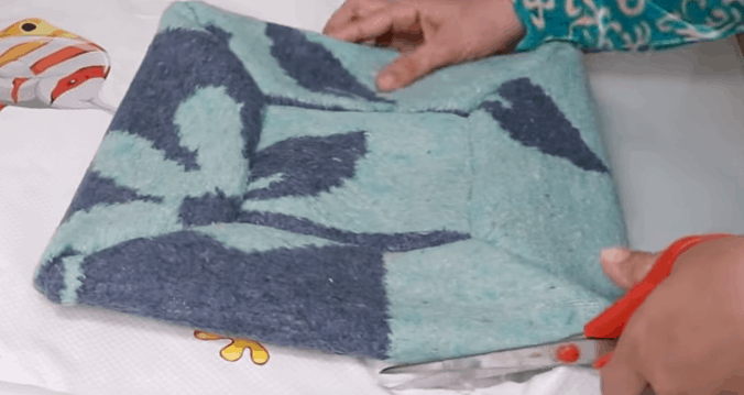 Практичная корзинка-органайзер для белья из ничего домашний очаг