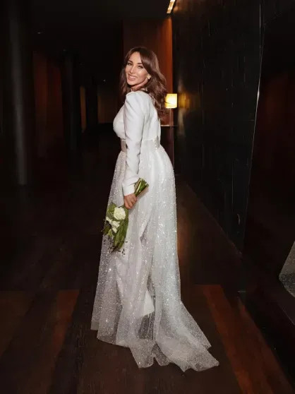 Два образа невесты, европейский пейзаж и трендовый торт: Анфиса Чехова показала, как отметила свадьбу с Александром Златопольским instagram (инстаграм),социальная сеть,александр златопольский,Анфиса чехова,гурам баблишвили,Московская обл,[807356],соломон баблишвили,управление записи актов гражданского состояния (загс),департамент