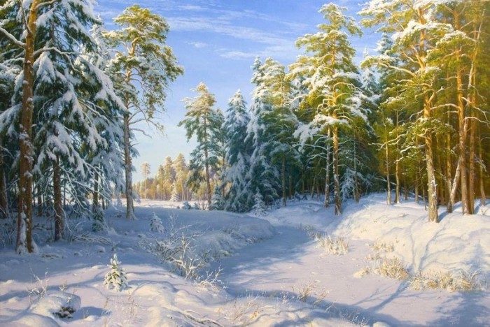 Невероятные картины Сергея Басова. Смотришь и отдыхаешь душой Невероятные картины Сергея Басова. Смотришь и отдыхаешь душой