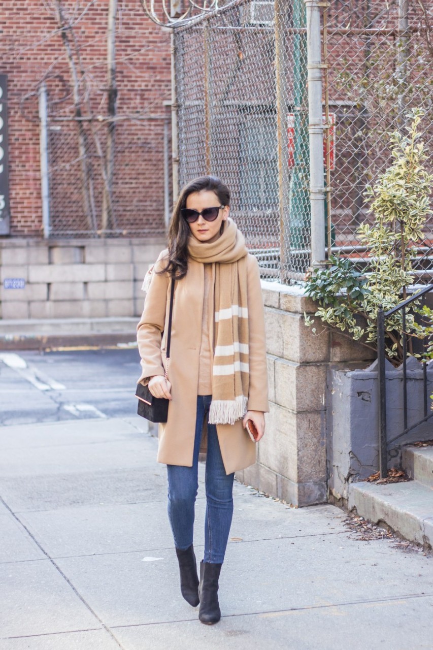 NYC Blogger: Setting goals and wearing camel with camel 2