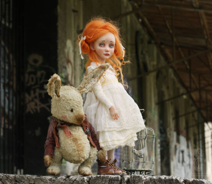 Мир авторских кукол Елены Оплаканской