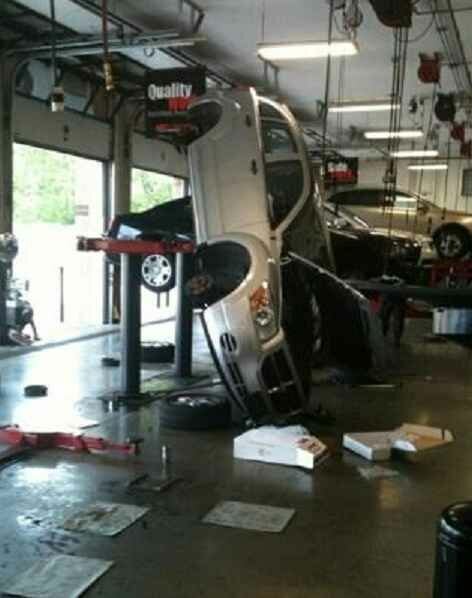 Неприятности, которые случаются на СТО Неприятности, которые случаются на СТО