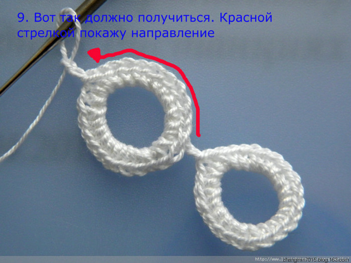 Цепочка из колец: мастер-класс Цепочка из колец: мастер-класс вязание