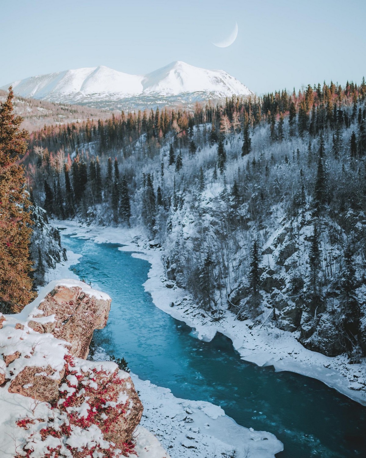 Фото аляска зимой