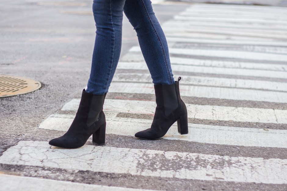 NYC Blogger: Setting goals and black winter boots