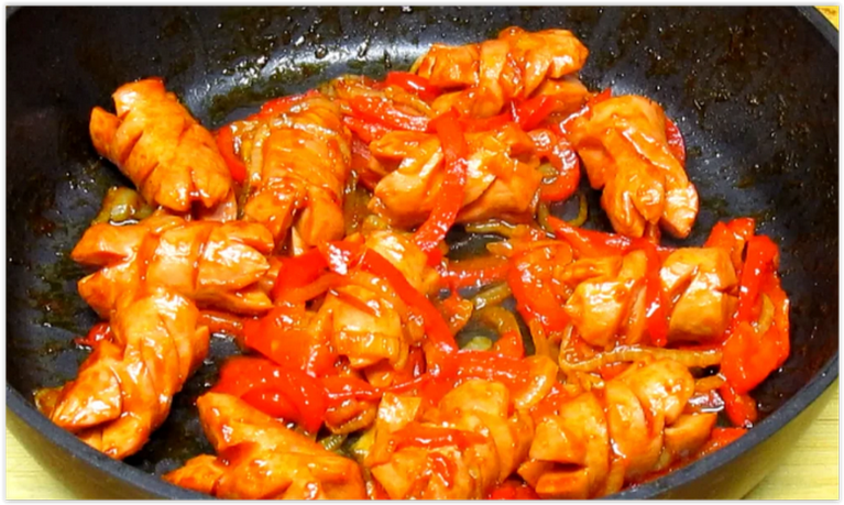 СОСИСКИ ПО-КОРЕЙСКИ — вкуснее не придумаешь!