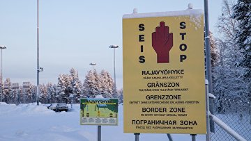 Финско-российская граница в Салла