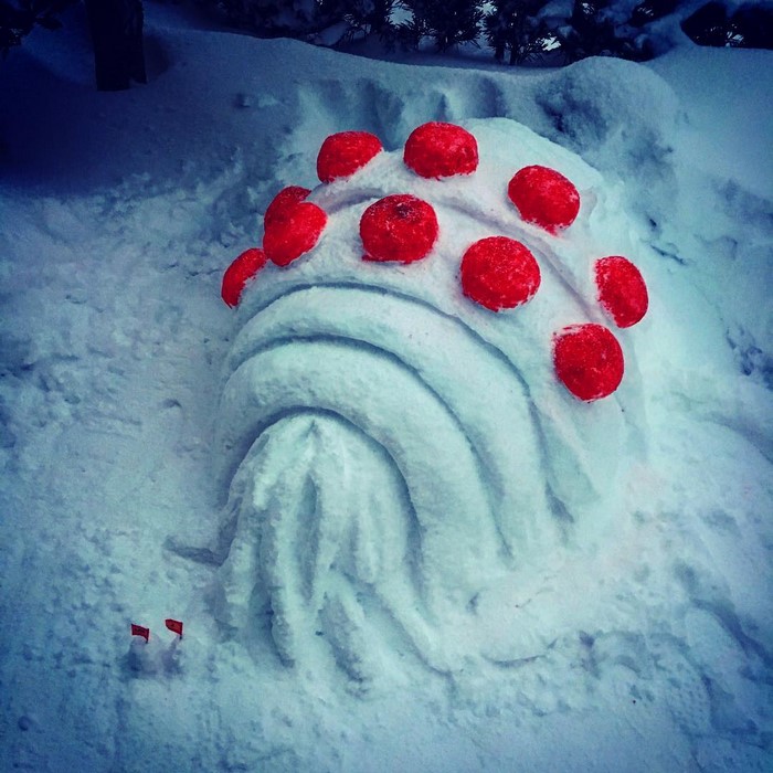 Creative Snow Sculptures