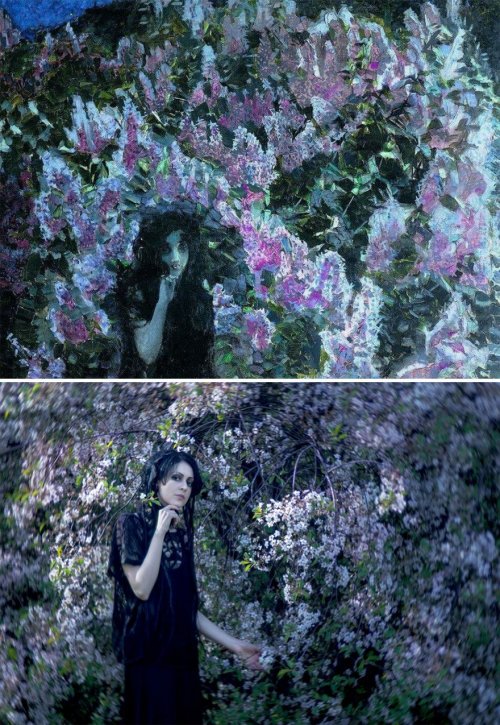 Интернет-пользователи создают косплей на произведения искусства Интернет-пользователи создают косплей на произведения искусства