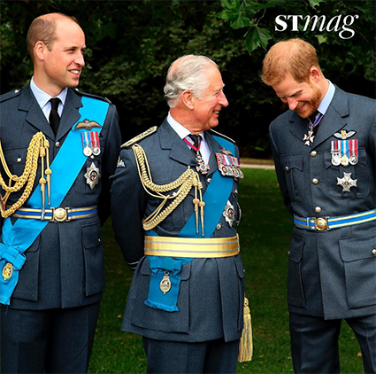 Принцы Чарльз и Луи украсили обложку журнала The Sunday Times монархии