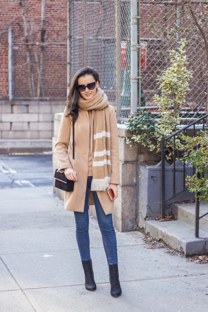 NYC Blogger: Setting goals and wearing camel with camel 11