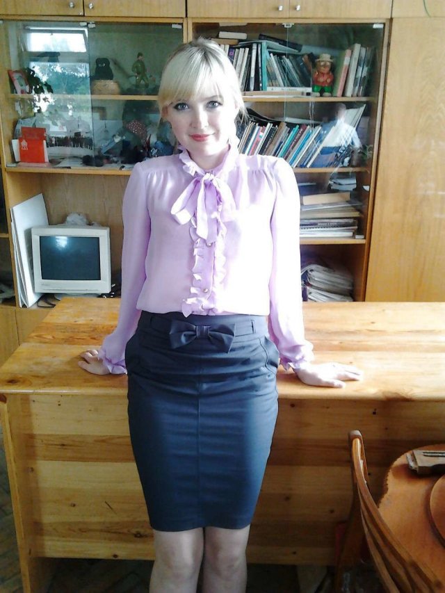 Стройные и симпатичные учительницы