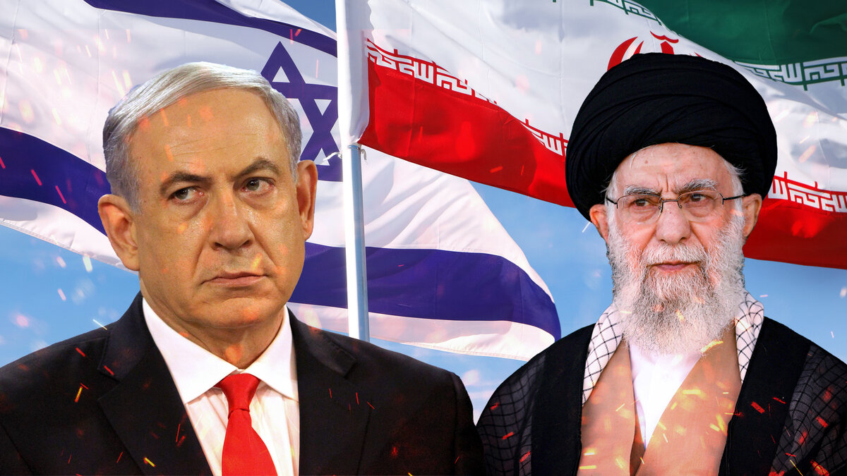 Премьер-министр Израиля Нетаньяху и великий аятолла Ирана Али Хаменеи