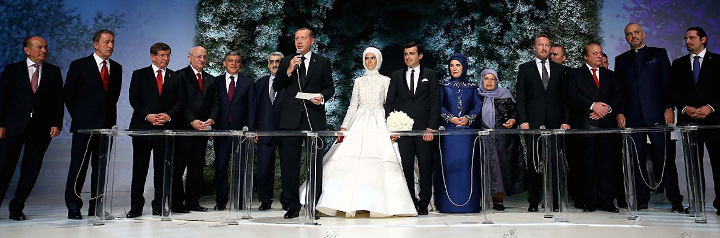 Свадьба дочери Эрдогана