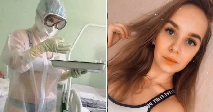 Фото Власти поблагодарили тульскую "медсестру в купальнике" вместо наказания