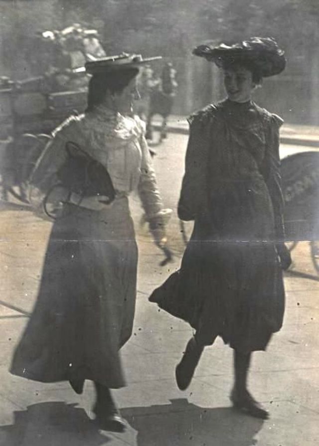 Мода и уличный стиль времен Эдвардианской Эпохи Мода и уличный стиль времен Эдвардианской Эпохи лучшее