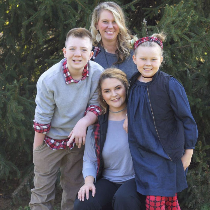 Keaton Jones With Family