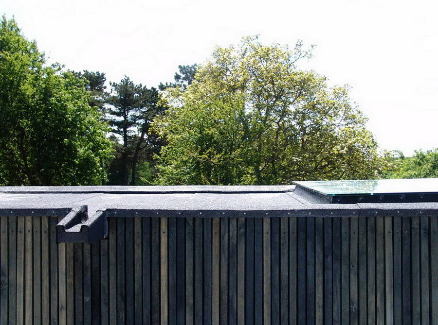 Просто и современно: Дачный дом с окнами в небо в Дании