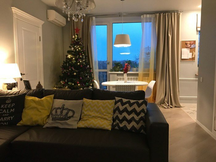 Обалденный ремонт 2-комнатной квартиры. Даже не скажешь что это хрущевка Обалденный ремонт 2-комнатной квартиры. Даже не скажешь что это хрущевка идеи для дома,интерьер и дизайн,ремонт и строительство