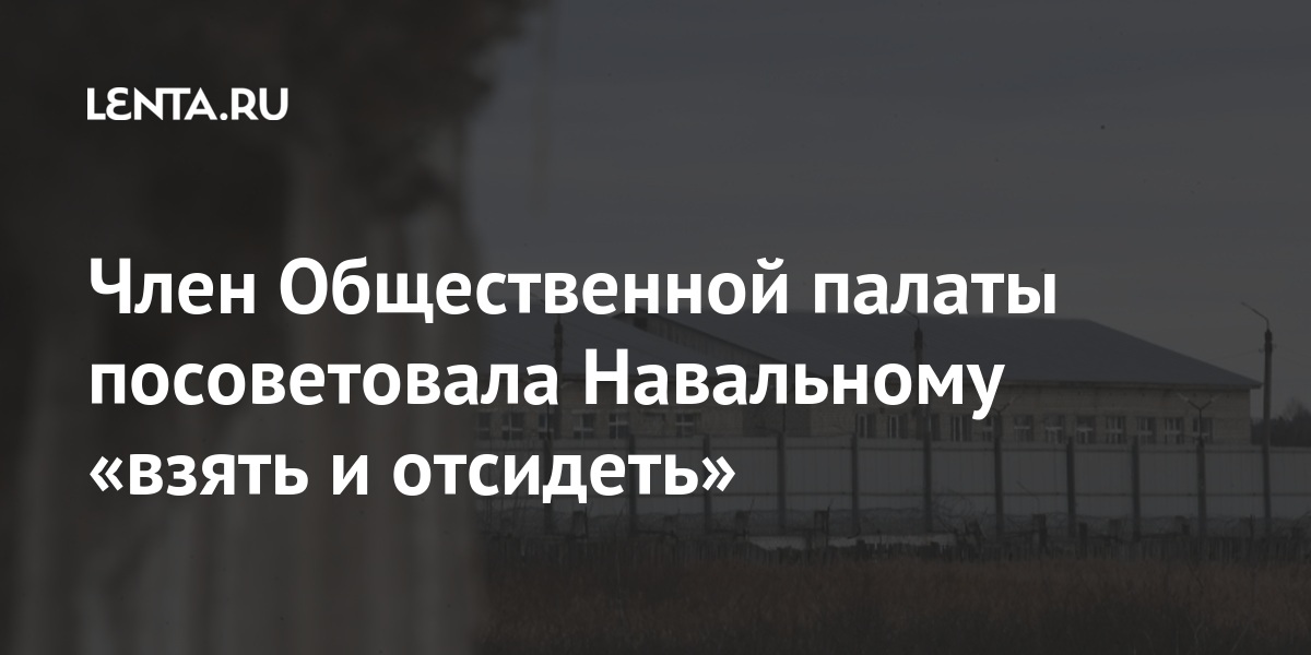 Член Общественной палаты посоветовала Навальному «взять и отсидеть» Бутина, колонии, Навальному, условного, отсидеть, словам, отказался, порекомендовала, Мария, назначенного, вывозили, приема, делали, больницу, областную, лекарства, Общественной, фельдшера, также, блогер