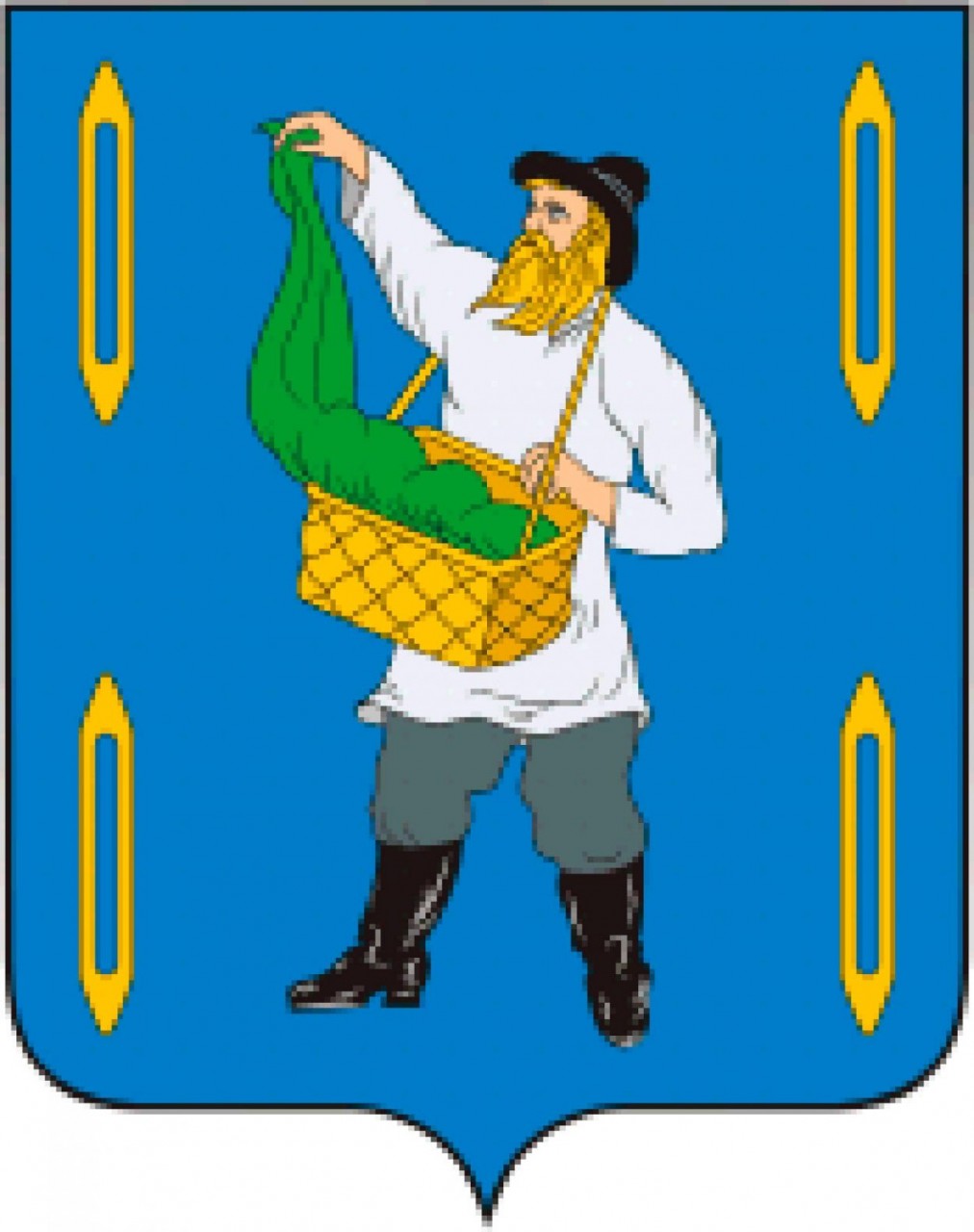 Офеня на гербе Савинского района