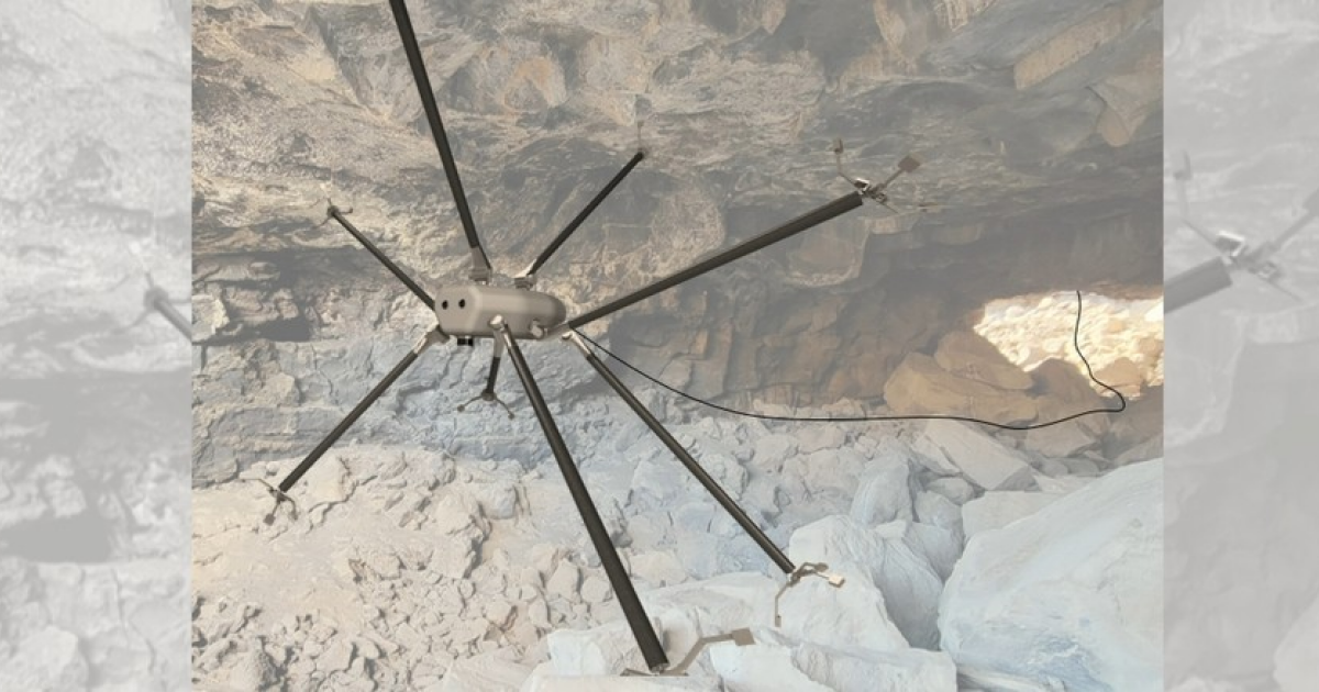 Изучение инопланетных пещер: робот с раздвижными конечностями в деле