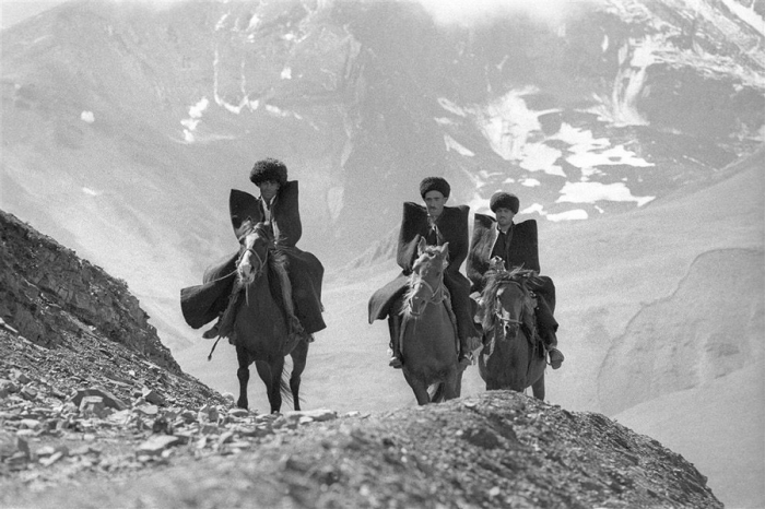 Джигиты. Дагестан, 1968 год.