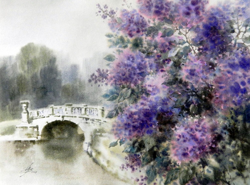 Художница Ольга Ивлева. По городам и странам Художница Ольга Ивлева. По городам и странам город