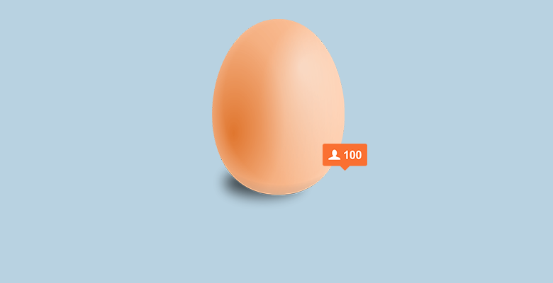Куриное яйцо побило рекорд по количеству лайков в Instagram