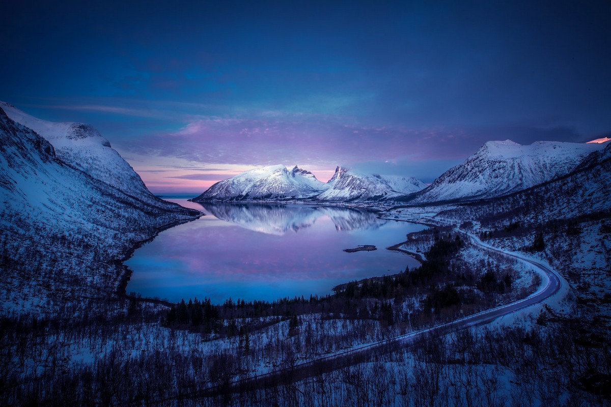 Норвежские пейзажи на снимках Кима Дженссена Норвежские пейзажи на снимках Кима Дженссена природа