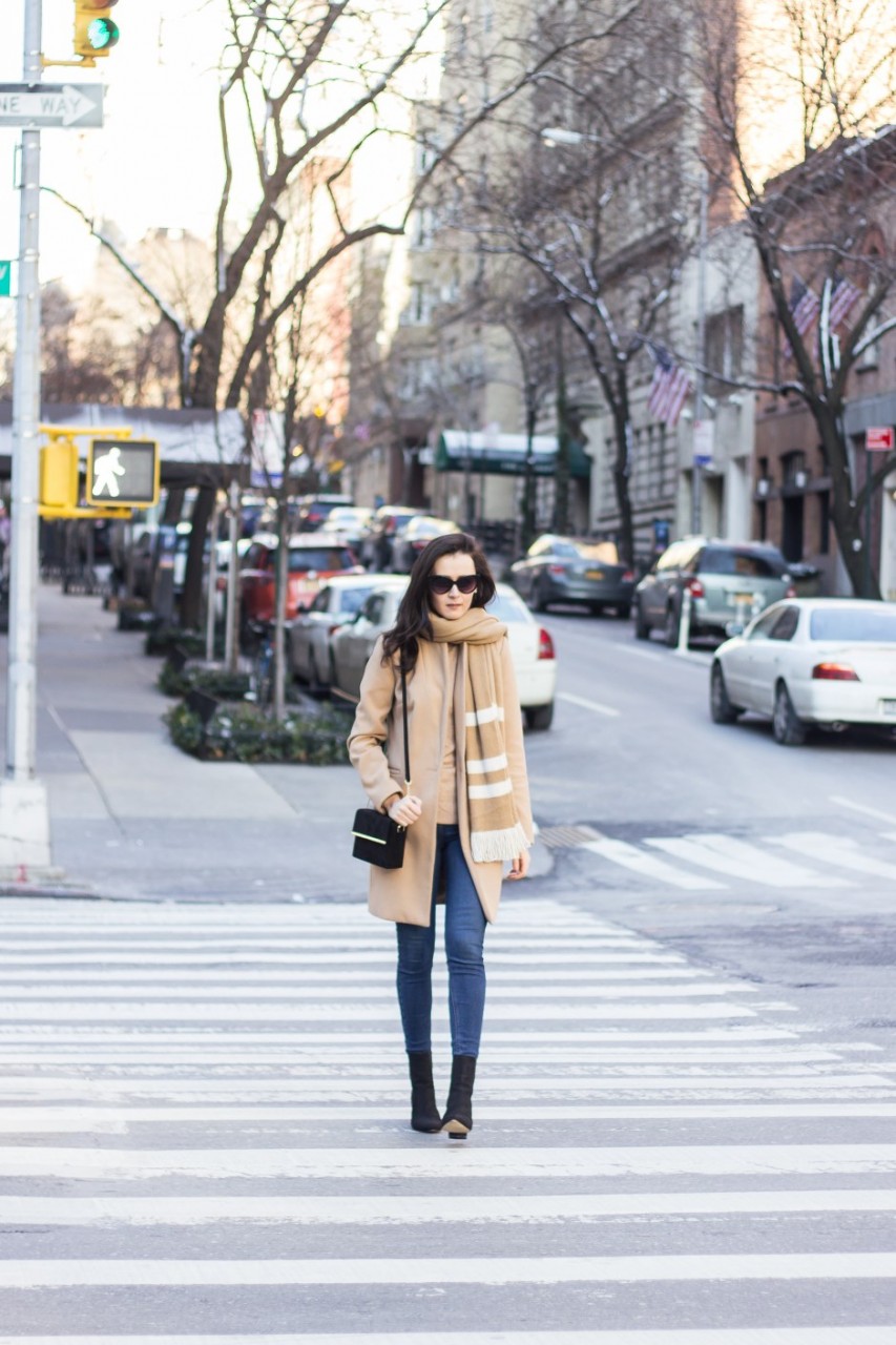 NYC Blogger: Setting goals and wearing camel with camel 10