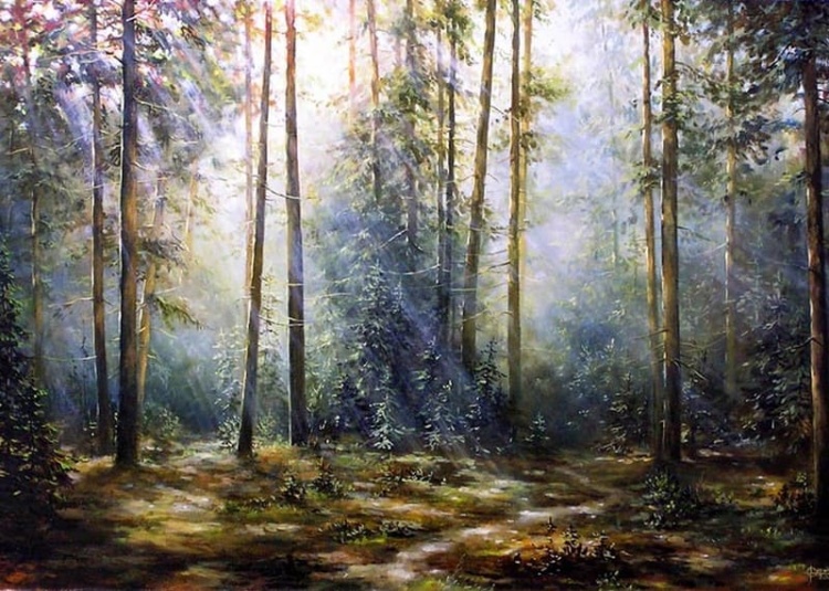 Художник Эльза Колесникова. Картины на стекле Художник Эльза Колесникова. Картины на стекле