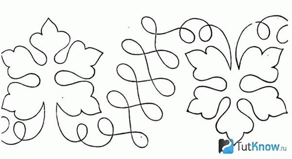 Сутажная вышивка - вид вышивания не только для одежды, но и для создания укпашений. МК в фото и видео