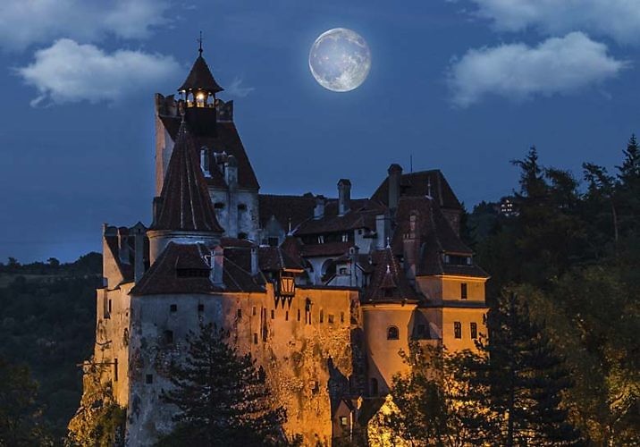 Замок графа Дракулы в Трансильвании