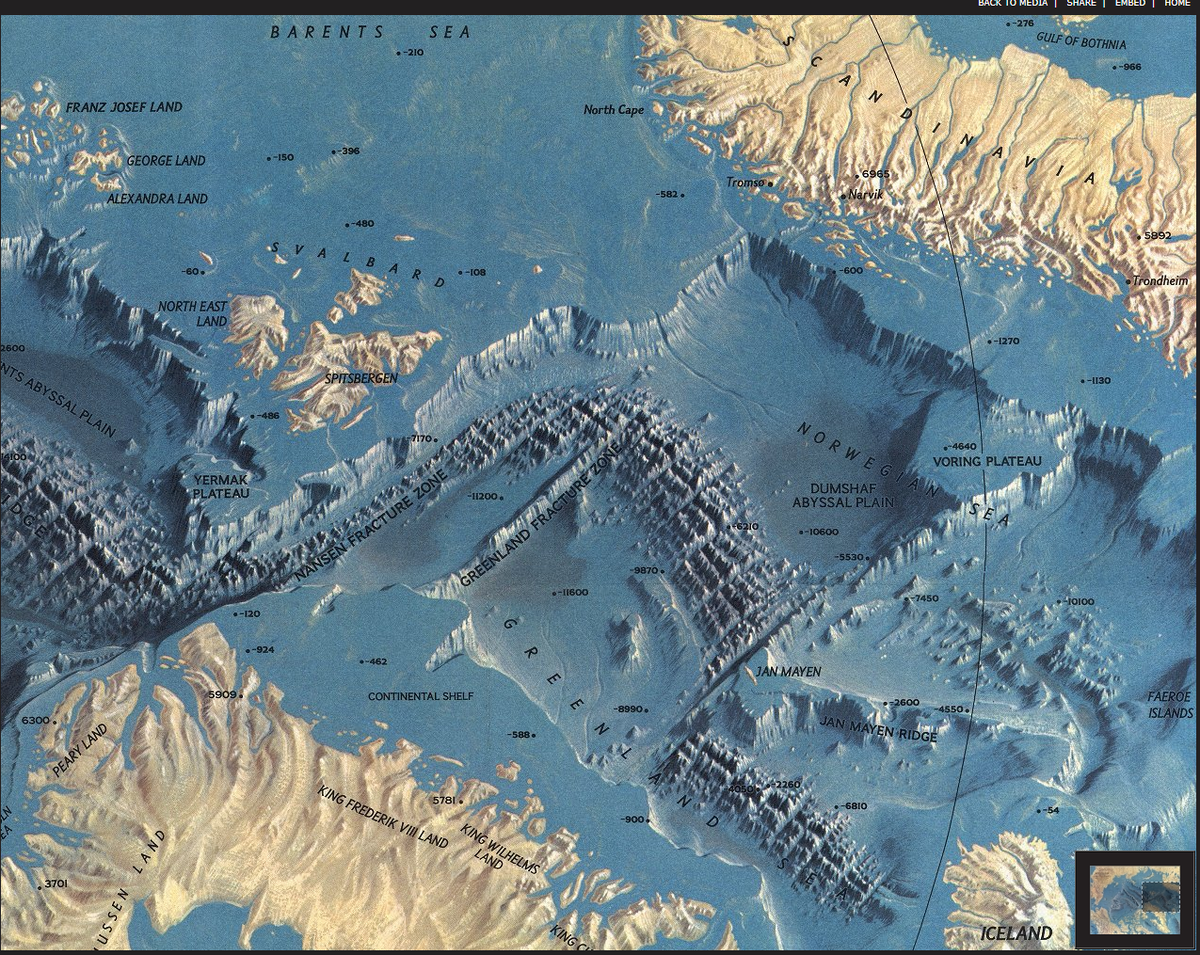 Норвежское море.